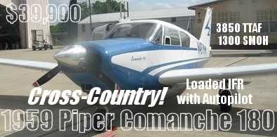 1959 Piper Comanche 180